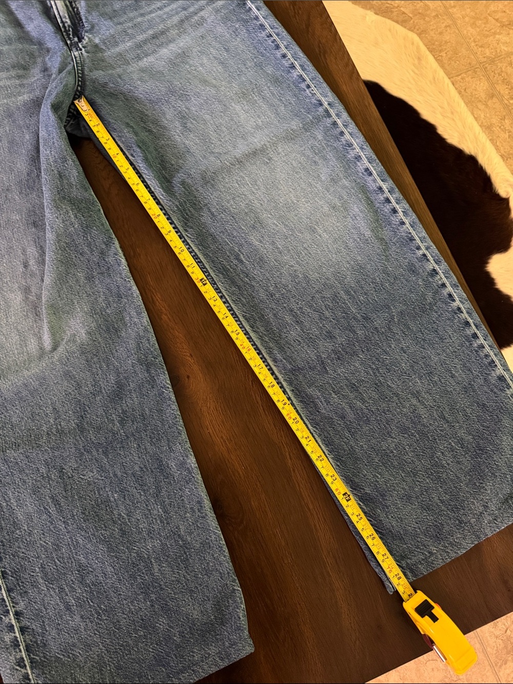 Rag & Bone Featherweight Logan wide leg jeans size 30 - Picture 11 of 16
